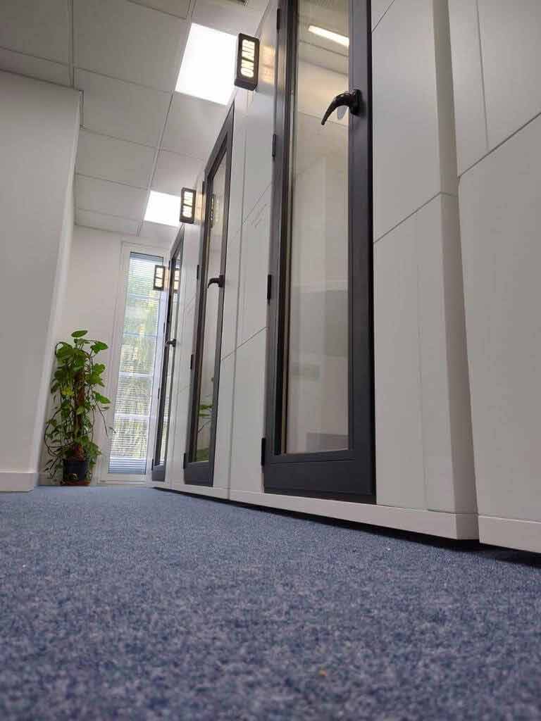 STUDIOBRICKS sound-isolation booths for rehearsing and recording music, voiceover and podcast