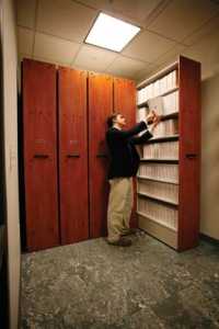 Librería musical - 6 estanterías 