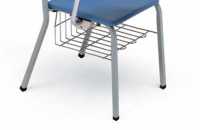 Estantería para libros y partituras - debajo de la silla