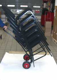 Chariot de transport et de stockage pour chaises Encore